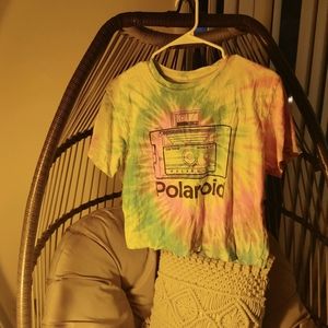 Polaroid Crop Top